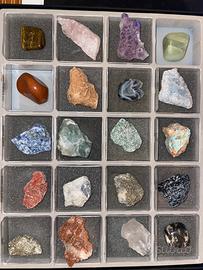 Collezione minerali