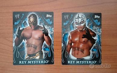 2 Topps WWE trading cards 2005 Rey Mysterio