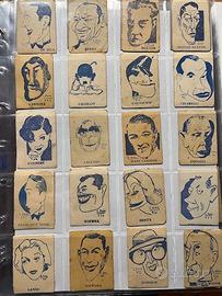 Lotto figurine VAV Venturini anteguerra caricature