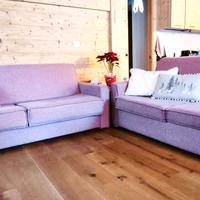 Coppia divani 2/3 posti (uno con letto integrato)