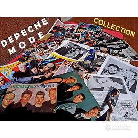 Depeche Mode collezione materiale cartaceo raro da