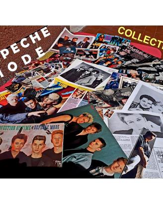 Depeche Mode collezione materiale cartaceo raro da