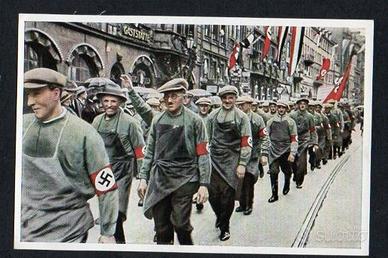 FOTO MILITARE PROPAGANDA NSDAP 1933 GERMANIA WW2