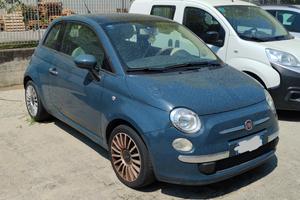 Fiat 500 1.2 Lounge 2008 incidentata marciante