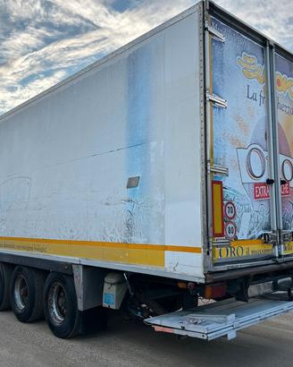 Semirimorchio Chereau frigo con sponda