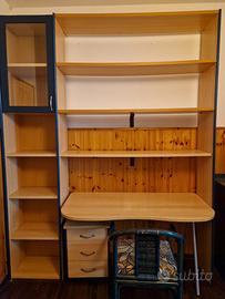 Libreria e scrivania