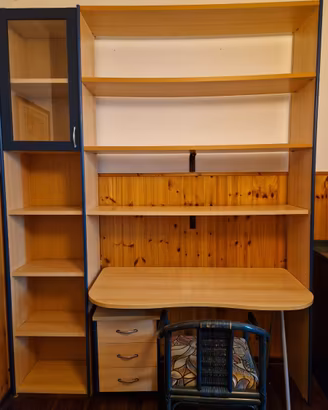 Libreria e scrivania