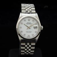 Rolex Datejust mother of pearl diamonds 36mm 16234