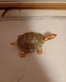 ornamento vintage a forma di tartaruga 