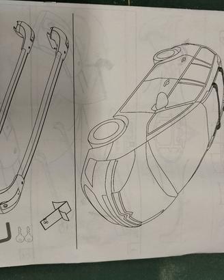 barre portatutto Citroen C4 Gran Picasso 