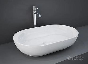 Lavabo RAK ovale bianco - NUOVO mai usato