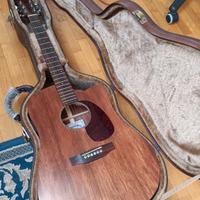 Chitarra acustica elettrificata 