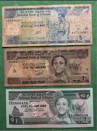 Banconote Etiopia