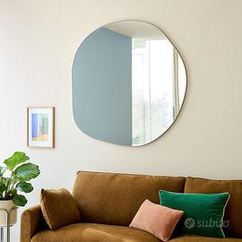 Specchio forma organica 120x120 cm, Ornica