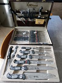 Valigetta porta coltelli e posate Kingtool
