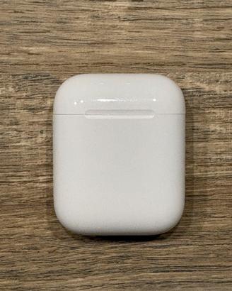 Custodia Apple AirPods2 + cavo Lightning originale