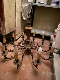 Lampadario stile 1900