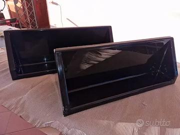 Coppia mensole Delta Saporiti nere Abs