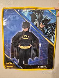 Costume carnevale Batman 5/6 anni