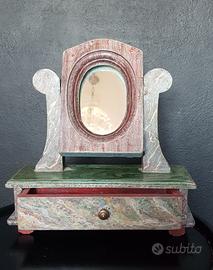 specchierina vintage da collezione