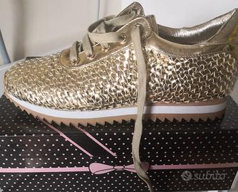 Scarpe donna 39 oro Sara Lopez