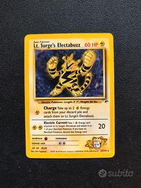 LT Surge Electabuzz - Carte Pokemon Set Gym 