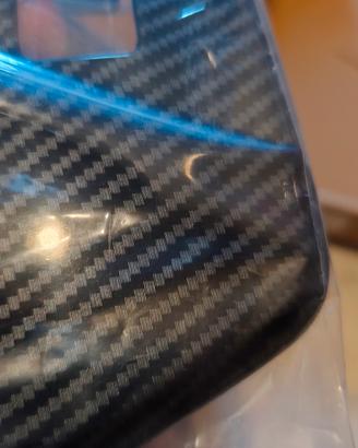 cover pulsantiera Kia Sportage 2022 carbon look