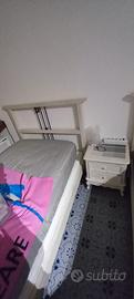 letto singolo con doghe e materassino
