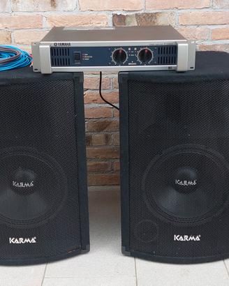 Diffusori e amplificatore