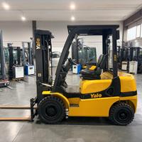 CARRELLO ELEVATORE MULETTO USATO DIESEL YALE 25 Q