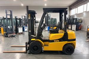 CARRELLO ELEVATORE MULETTO USATO DIESEL YALE 25 Q