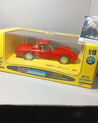 Jouef Evolution Alfa Romeo Spider scala 1:18