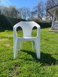 Lotto sedie in bianche ideali per eventi