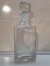 Bottiglia da decanter in cristallo molto pesante