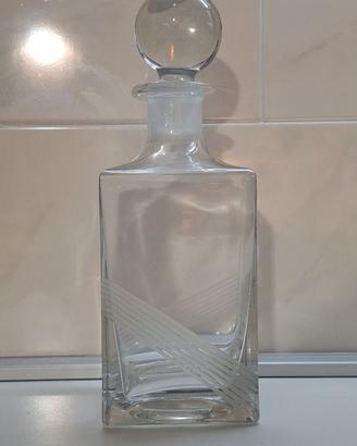 Bottiglia da decanter in cristallo molto pesante