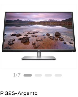 Monitor HP 32s display