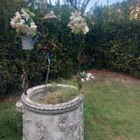 pozzo decorativo da giardino 