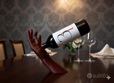 Portabottiglia decorativo fatto a mano (stampa 3D)