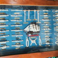 Quadro con nodi marinai