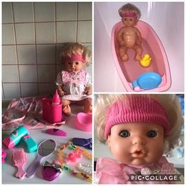 Bambola sbrodolina+accessori