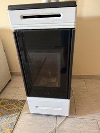 Termostufa a Pellet Idro Ravelli HRV 140 Touch