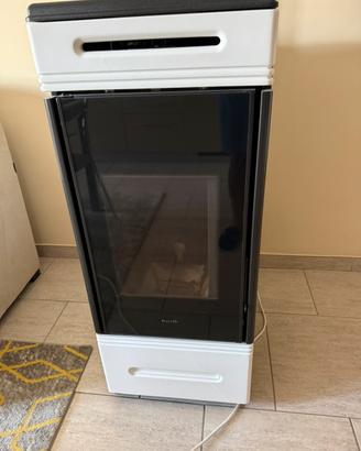 Termostufa a Pellet Idro Ravelli HRV 140 Touch