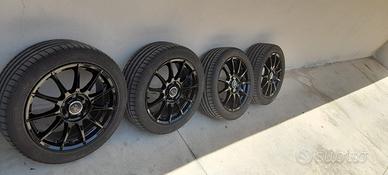 Cerchi msw by O.Z. gommati estivi 225/45 r17