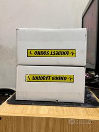 2 Coppie Loudest Sound 20cm 300W RMS 4 Ohm