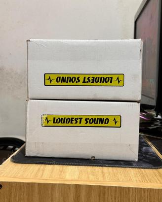 2 Coppie Loudest Sound 20cm 300W RMS 4 Ohm