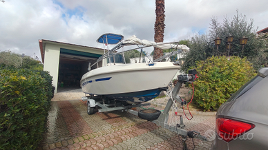 Barca aquamar 17+ motore selva 40 cv+carrello mta