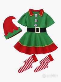 Vestito di Elfo bimba