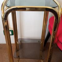 Mobile in ottone due piani 