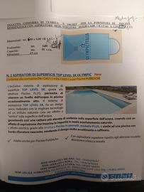Piscina interrata nuova in panelli d'acciaio