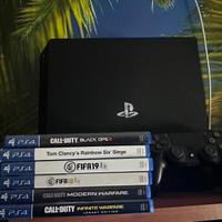 Playstation 4 pro+controller+giochi